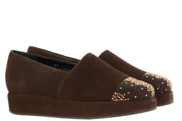 Mania Plateauslipper VELOUR T.D.MORO (38)