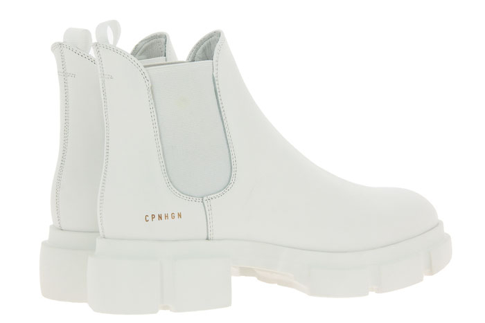 Copenhagen Chelsea Boot VITELLO WHITE (38)