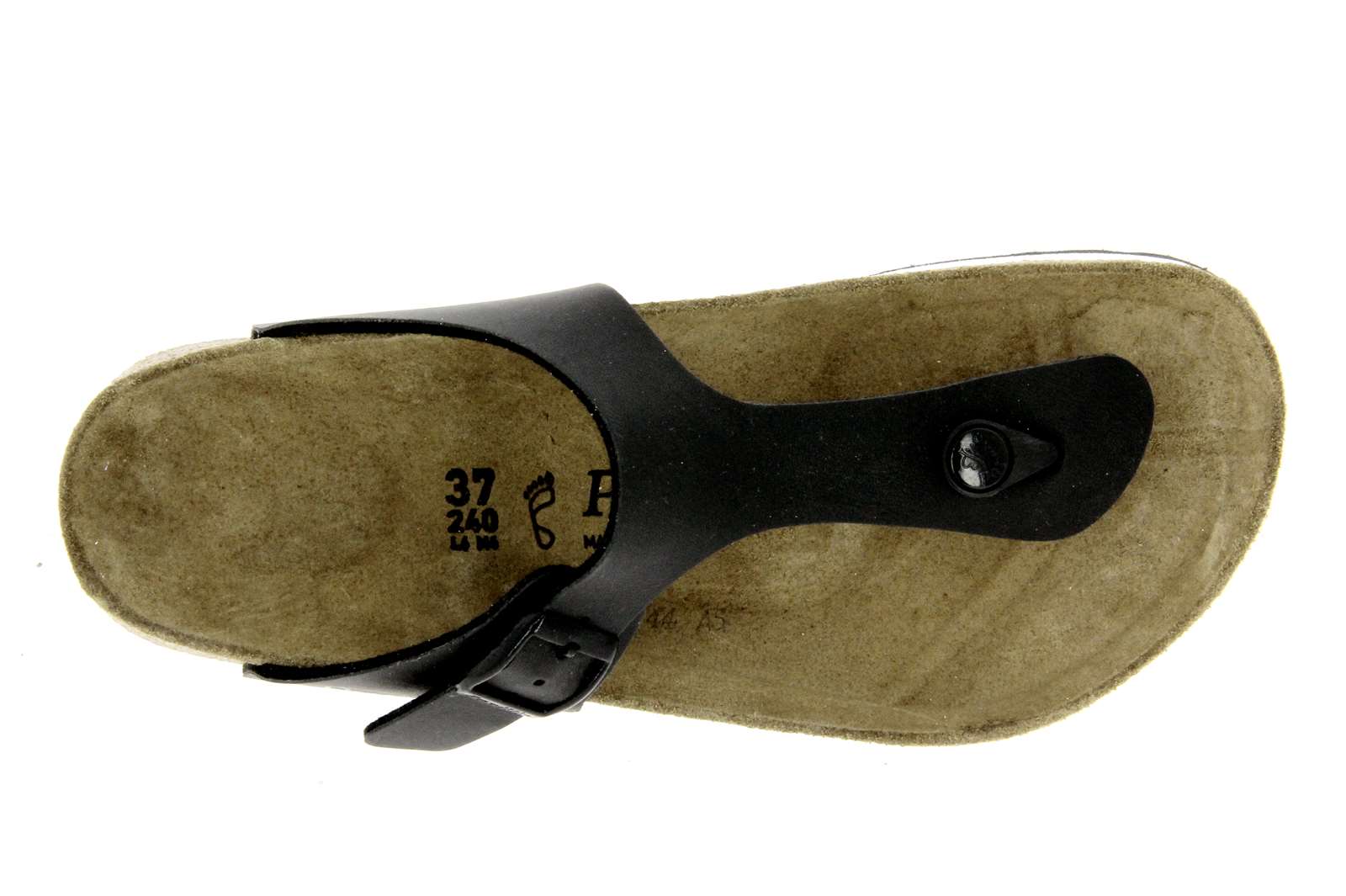 Papillio by Birkenstock Pantolette GIZEH NORMAL BIRKO-FLOR BLACK  (37 )