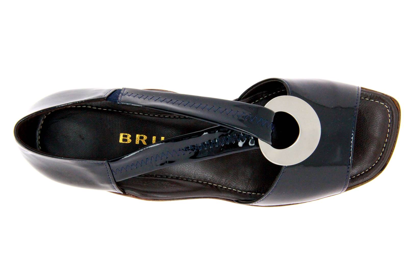Brunate Sandale NICOLE SOFTLACK BLU (42) Brunate Sandale NICOLE SOFTLACK BLU (42)