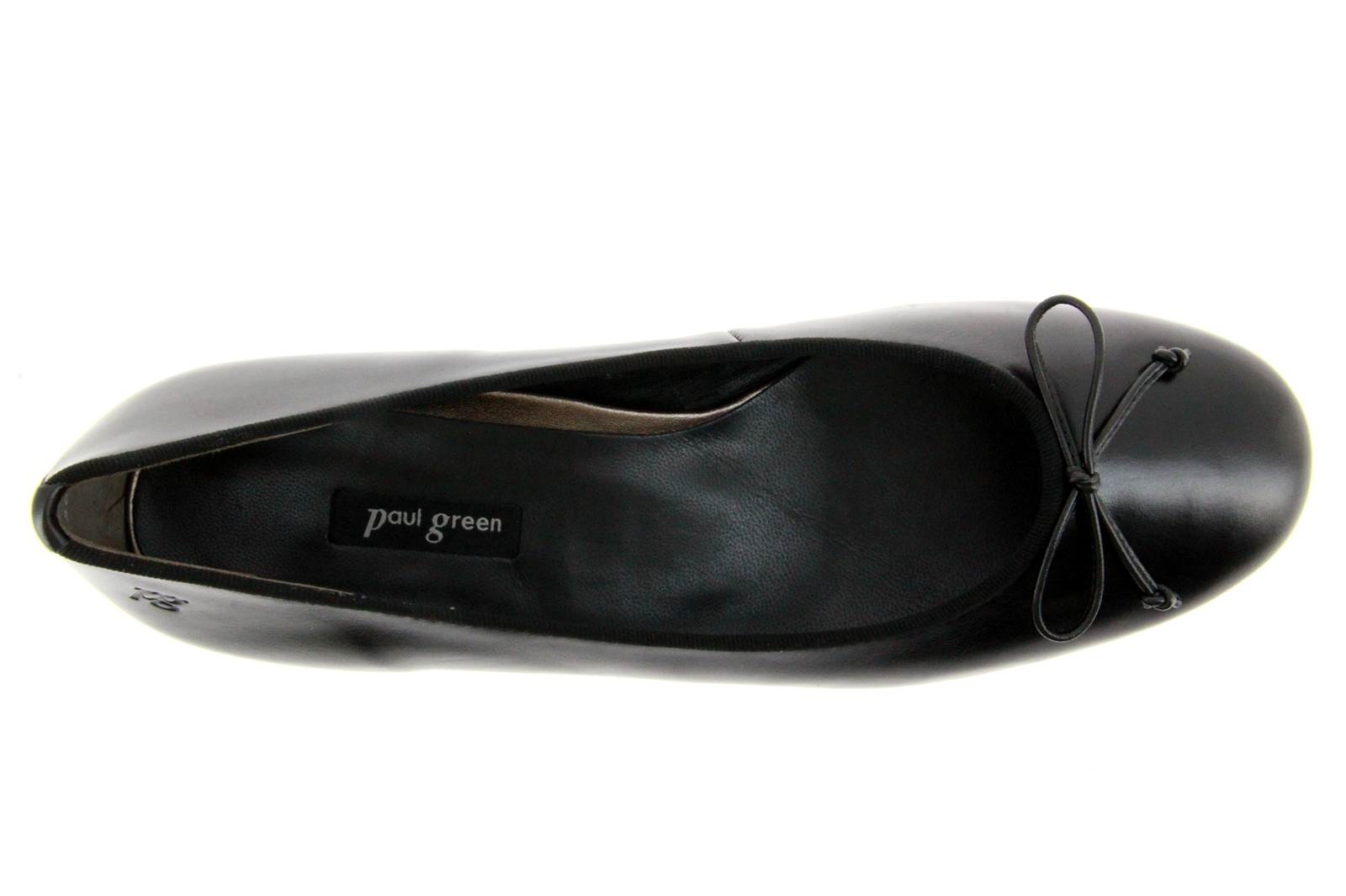 Paul Green Ballerina KALBLEDER BLACK (42½)