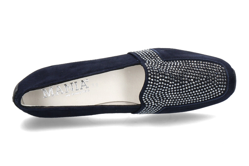 Mania Slipper CAMOSCIO BLU (38)