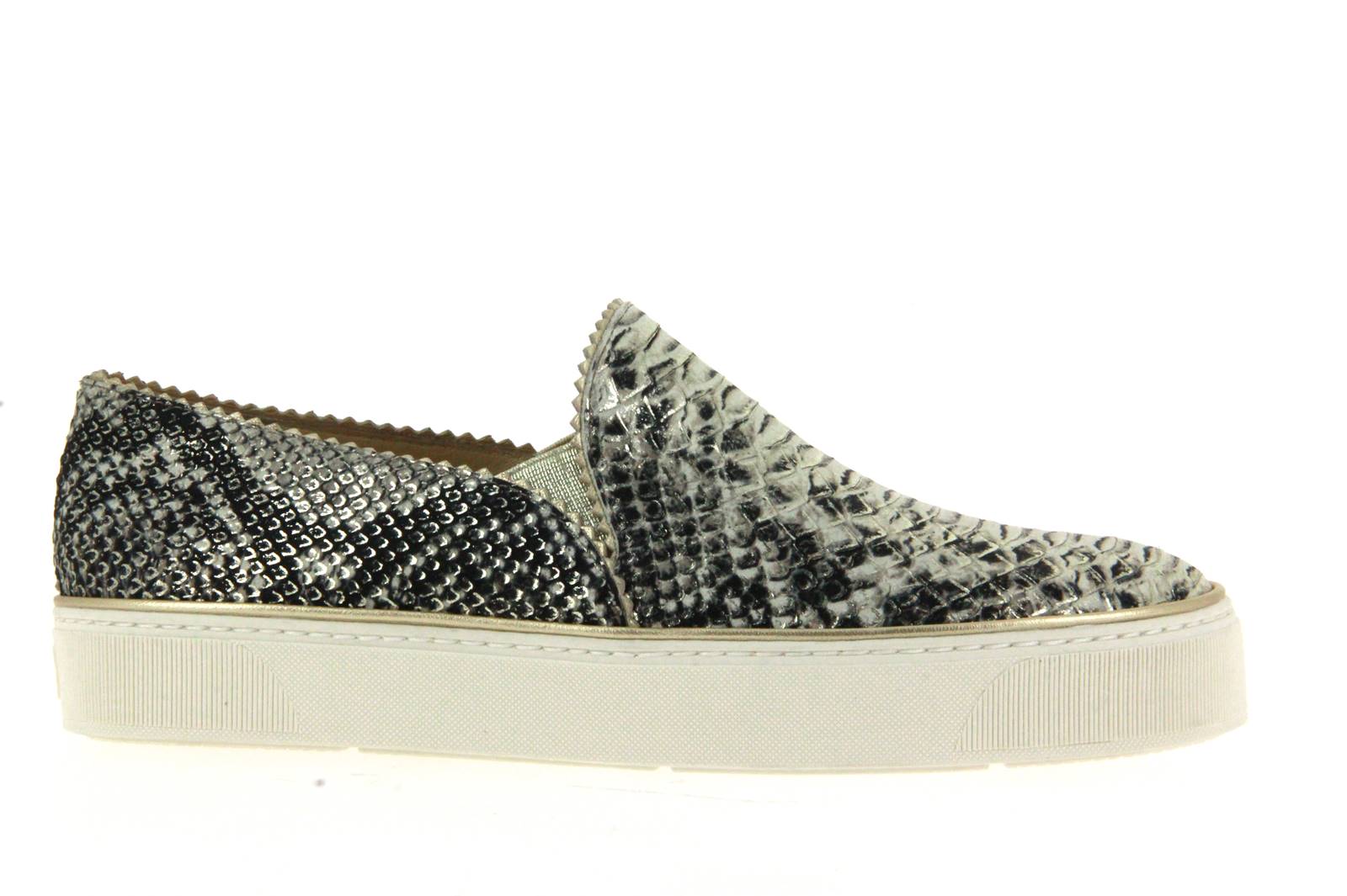 Stuart Weitzman Slipper NUGGETS METAL TIPPED PYTHON (42)