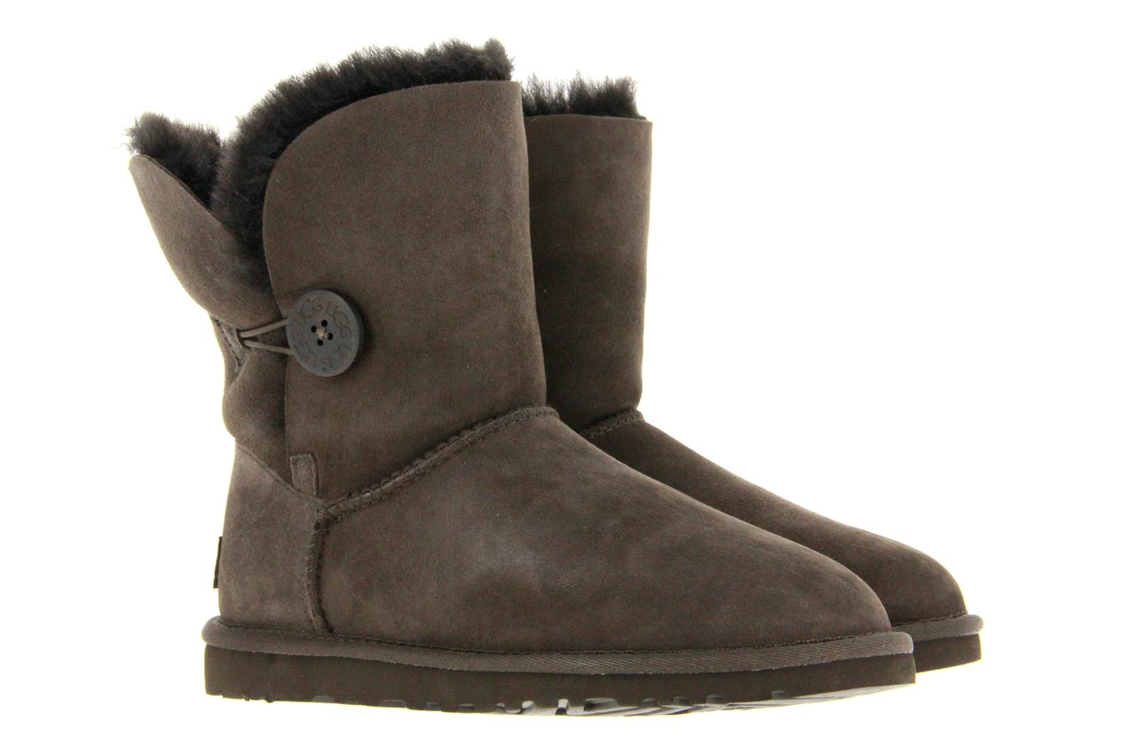 UGG Australia Boots BAILEY BUTTON CHOCOLATE (40)