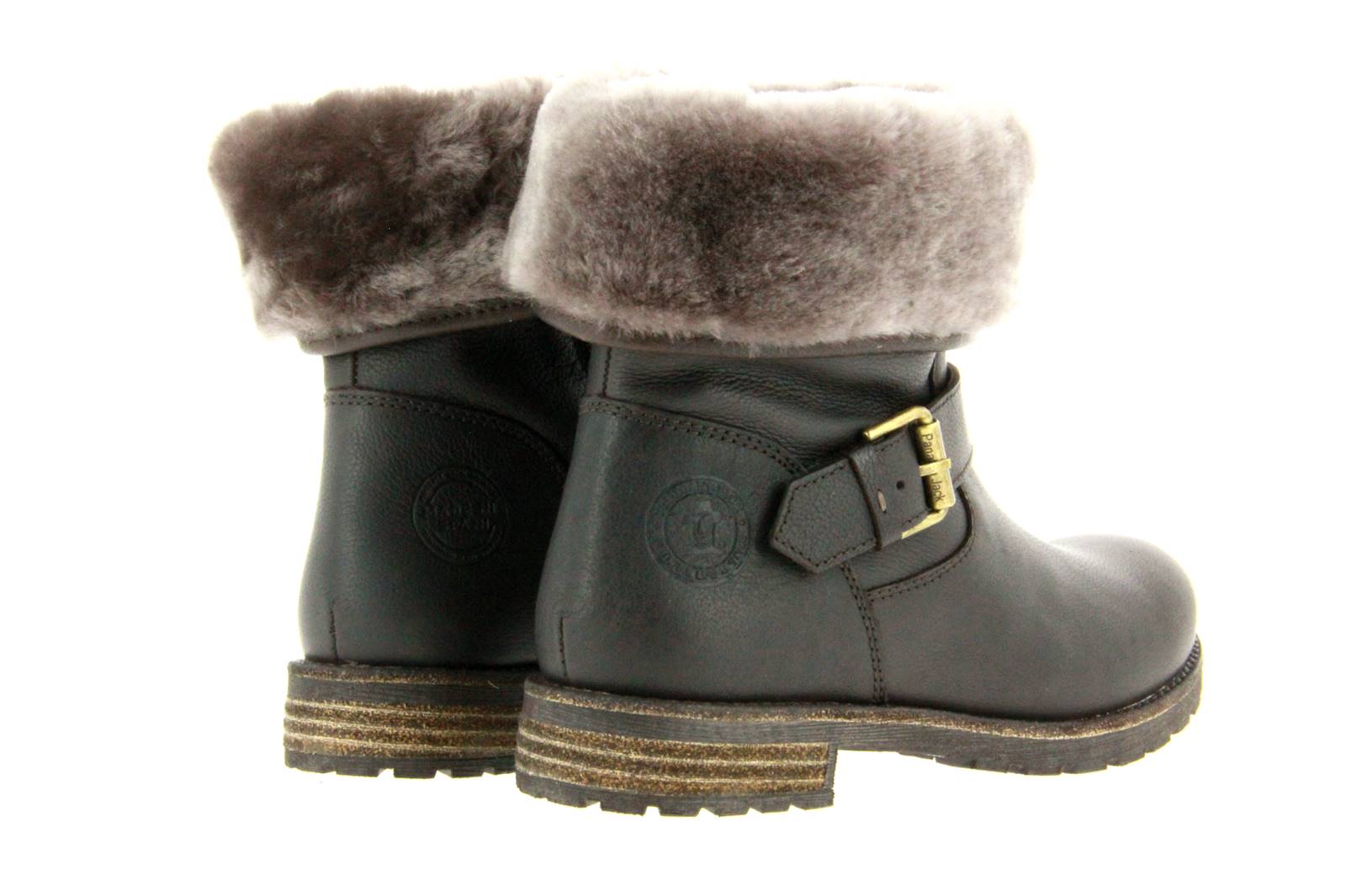 Panama Jack Stiefelette gefüttert SINGAPUR IGLOO NAPA GRASS MARRON BROWN (38)