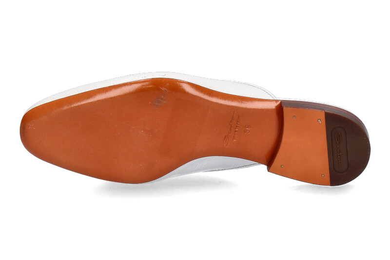 Santoni Pantolette CALF BIANCO (36) Santoni Pantolette CALF BIANCO (36)