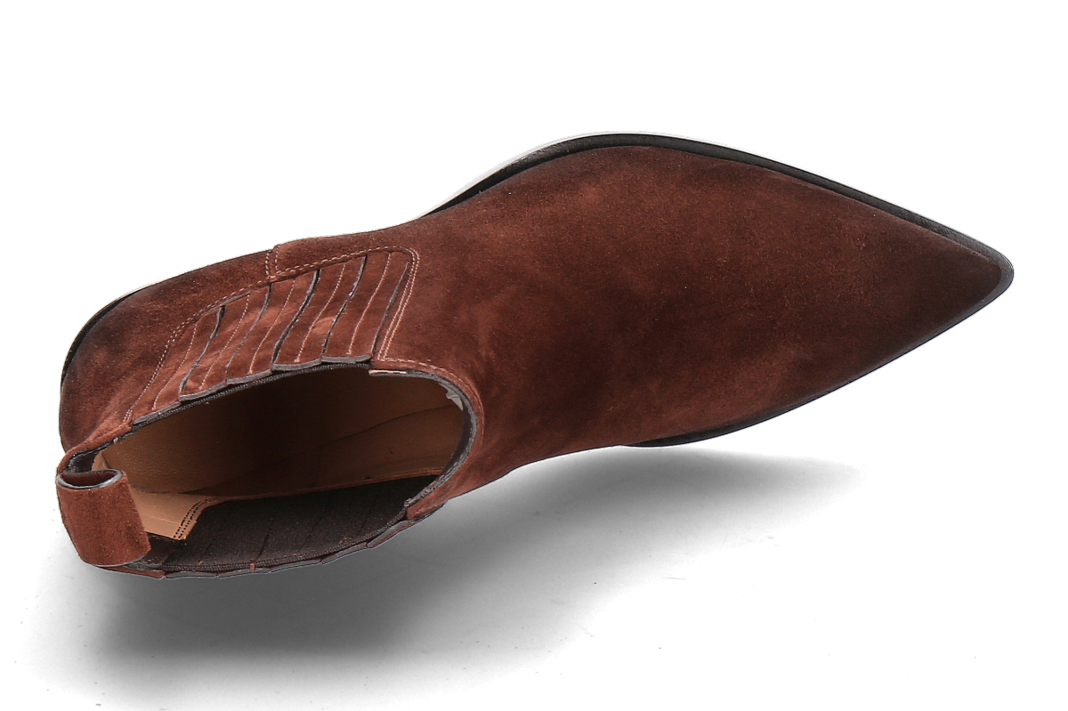 Santoni Damen Stiefelette GIO VELOURS brown_253300262_5 Santoni Damen Stiefelette GIO VELOURS brown_253300262_5