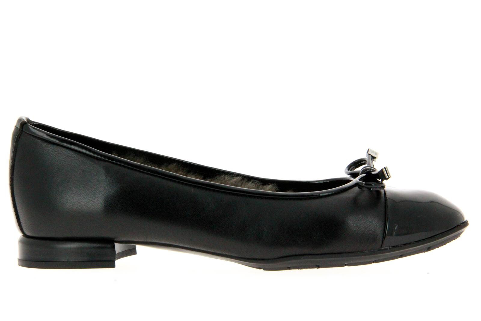 Brunate Ballerina gefüttert PIA SOFTLACK NAPPA NERO (40½) Brunate Ballerina gefüttert PIA SOFTLACK NAPPA NERO (40½)
