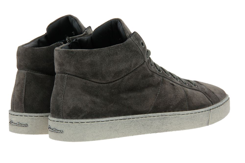 Santoni Sneaker VELOURSLEDER GRAU (42)