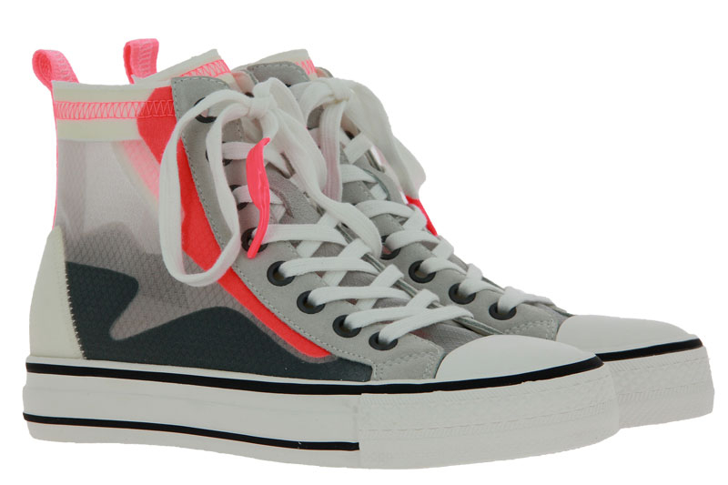 ASH Sneaker GASPER RIPSTOP NYLON TRANSPARENT CORAL (40)