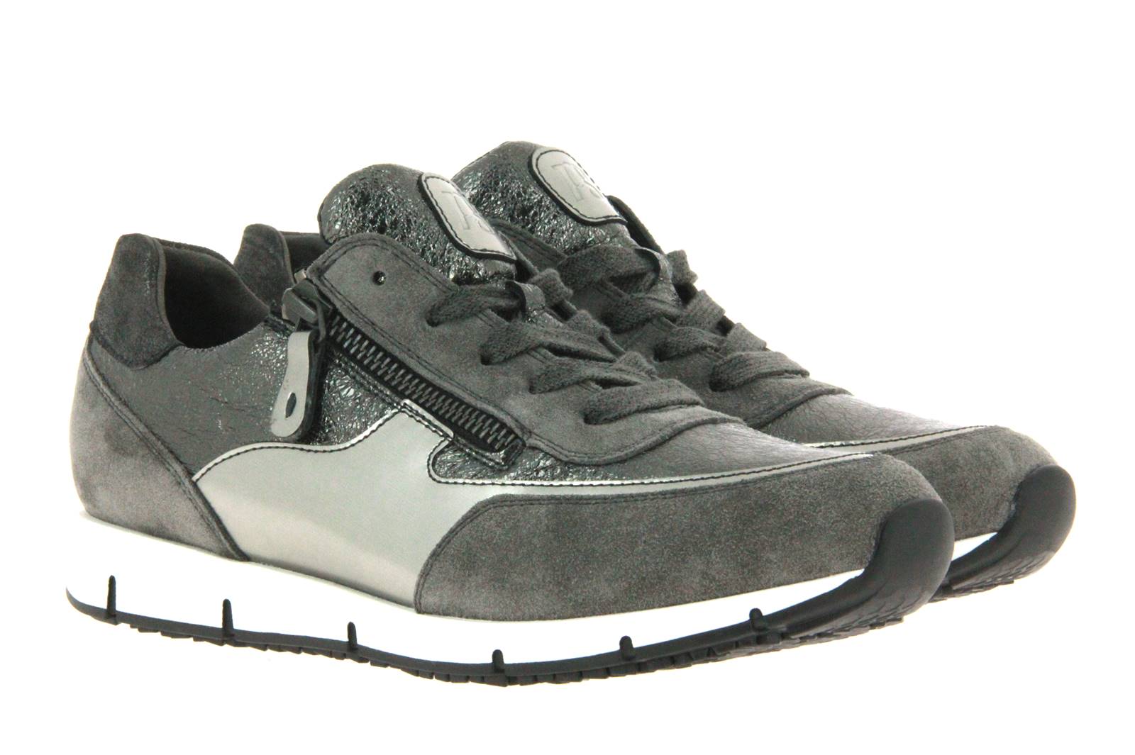 Paul Green Sneaker R. SUEDE CRUSHED MET PIOMBO (40)