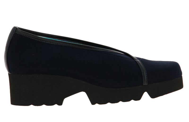 Thierry Rabotin Slipper DORCAS NAPPA NERO SETA BLU (42)