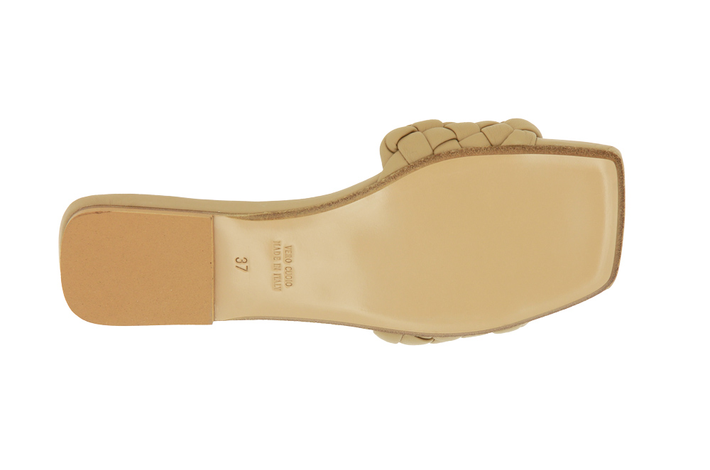 Bianca Di Pantolette FONDO CUOIO NAPPA BEIGE JE7226