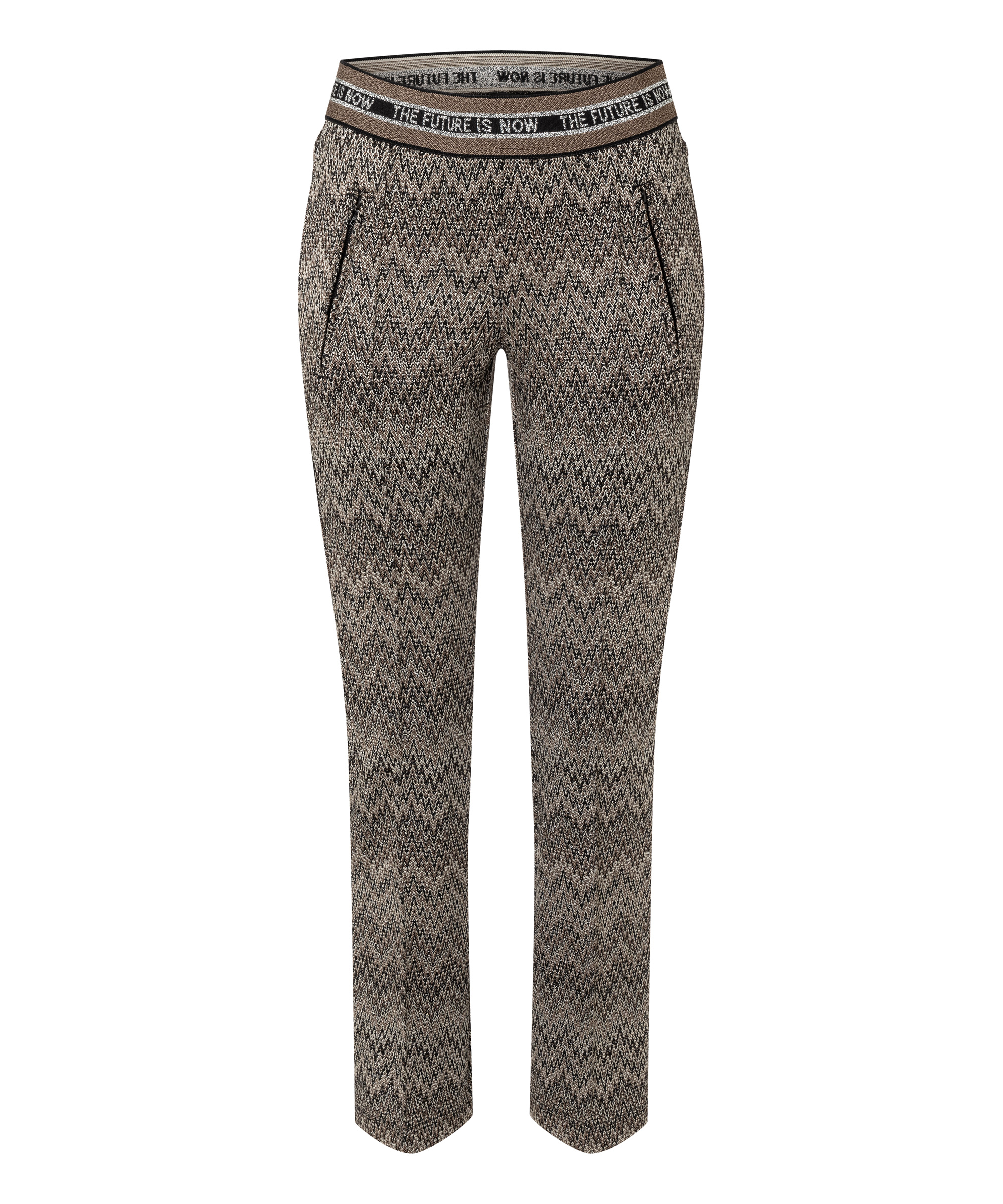 Cambio Stoffhose RANEE EASY KICK NATURAL TUNES LUREX ZIG ZAG 