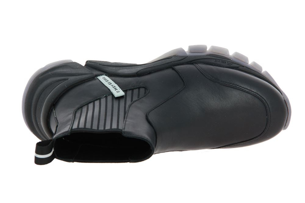 Ash HIGH TOP SNEAKER FAME MUSTANG BLACK MATT (35)