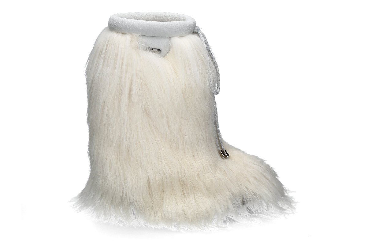 Oscar Sport Damen- Fellstiefel 04 CAPRA- white/ weiss