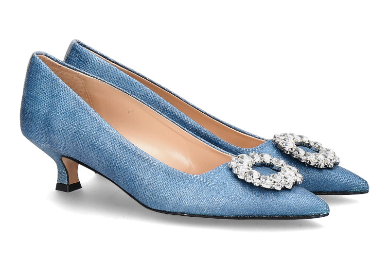 Bianca Di Pumps JUTA JEANS CUOIO