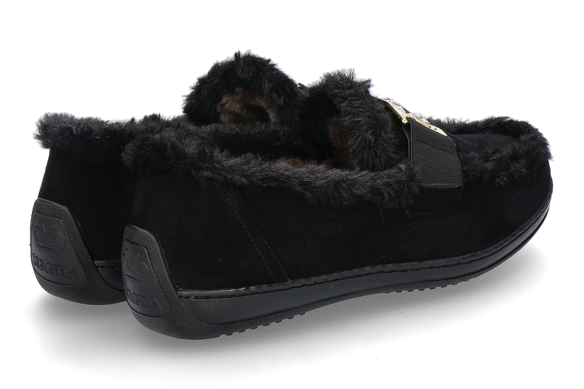 Mania Loafer gefüttert 808 CAMOSCIO ORO- black_248000166_2