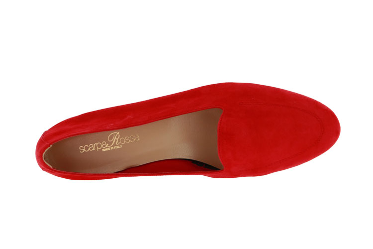 ScarpaRossa Slipper BENITO CAMOSCIO ROSSO (36)
