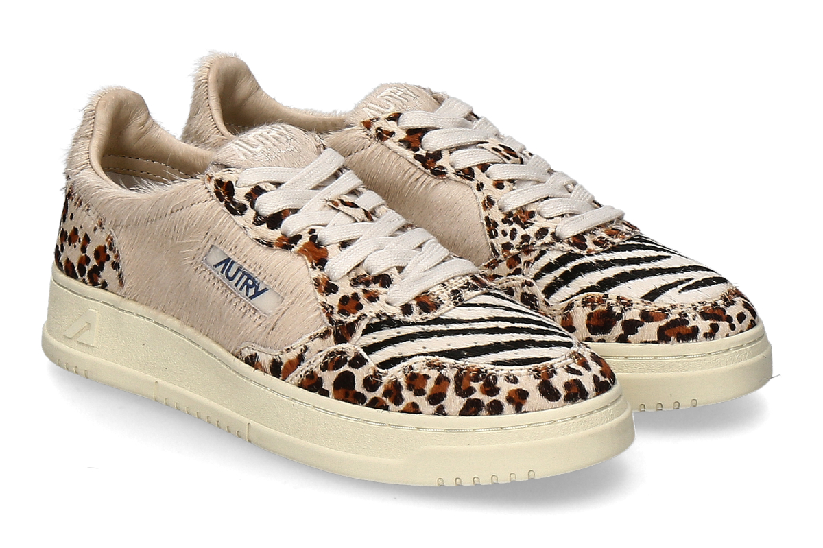 Autry Damen- Sneaker MEDALIST LOW JA02- safari/ mehrfarbig
