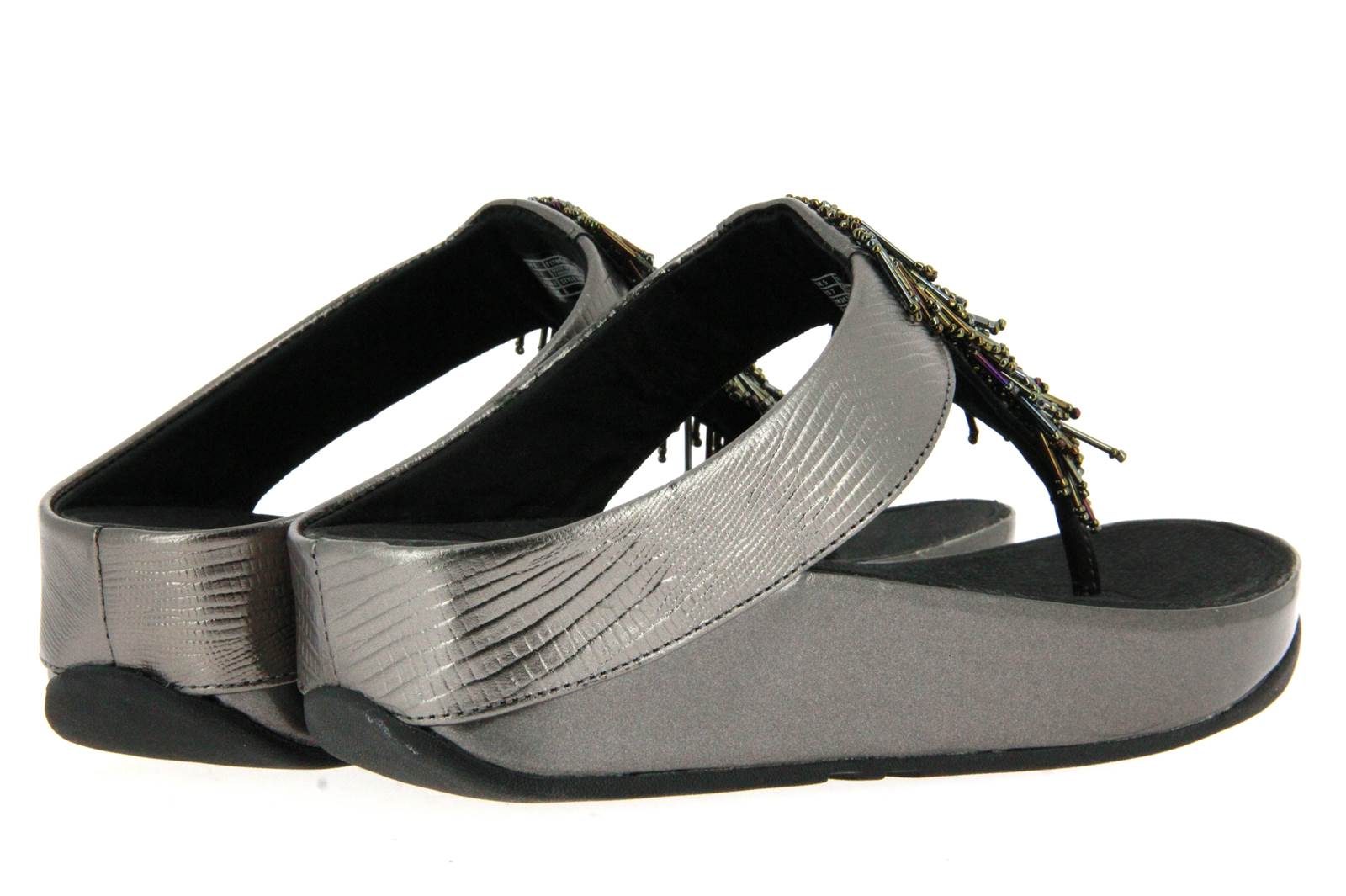 Fitwear by Fitflop Pantolette CHA CHA™ NIMBUS SILVER (38)