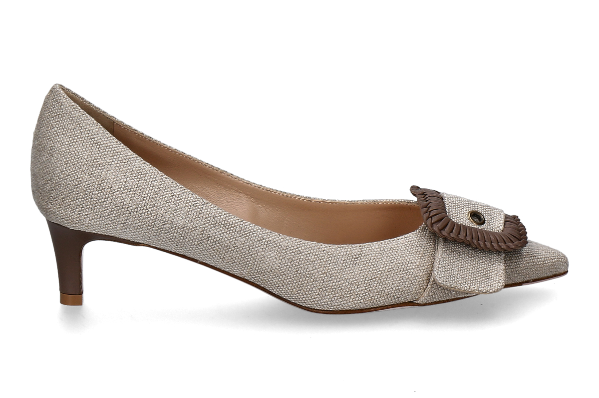 Roberto Festa Pumps SIRIO PANAMA LINO- beige/ braun