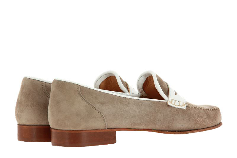 Pascucci Slipper CAMOSCIO CRETA NAPPA BIANCO (39½)