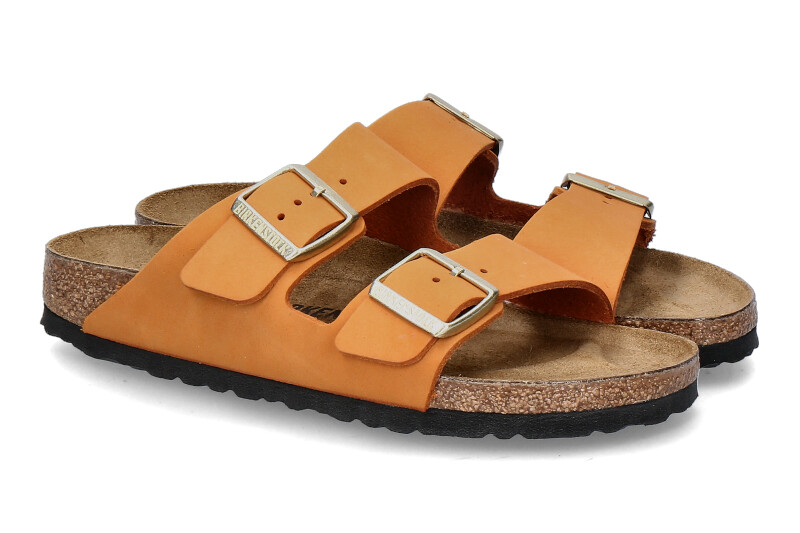 Birkenstock Pantolette ARIZONA SCHMAL- burnt orange