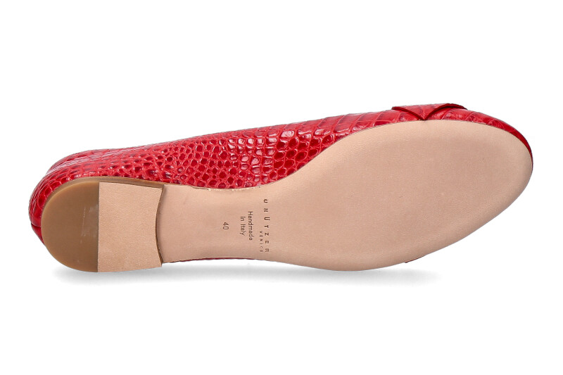 Unützer Ballerina PRINTED COCCO ROSSO (39½) Unützer Ballerina PRINTED COCCO ROSSO (39½)