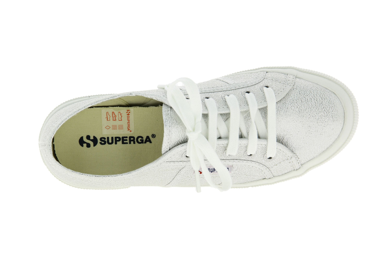 Superga Sneaker LAMEW GREY SILVER (37½)