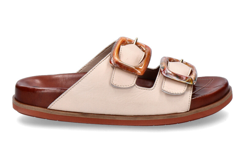 Pas de rouge Pantolette MOENA CARNE COGNAC
