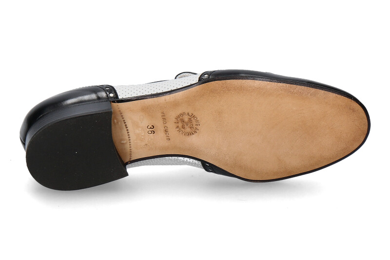 Maretto Loafer BIANCO NERO (41) Maretto Loafer BIANCO NERO (41)