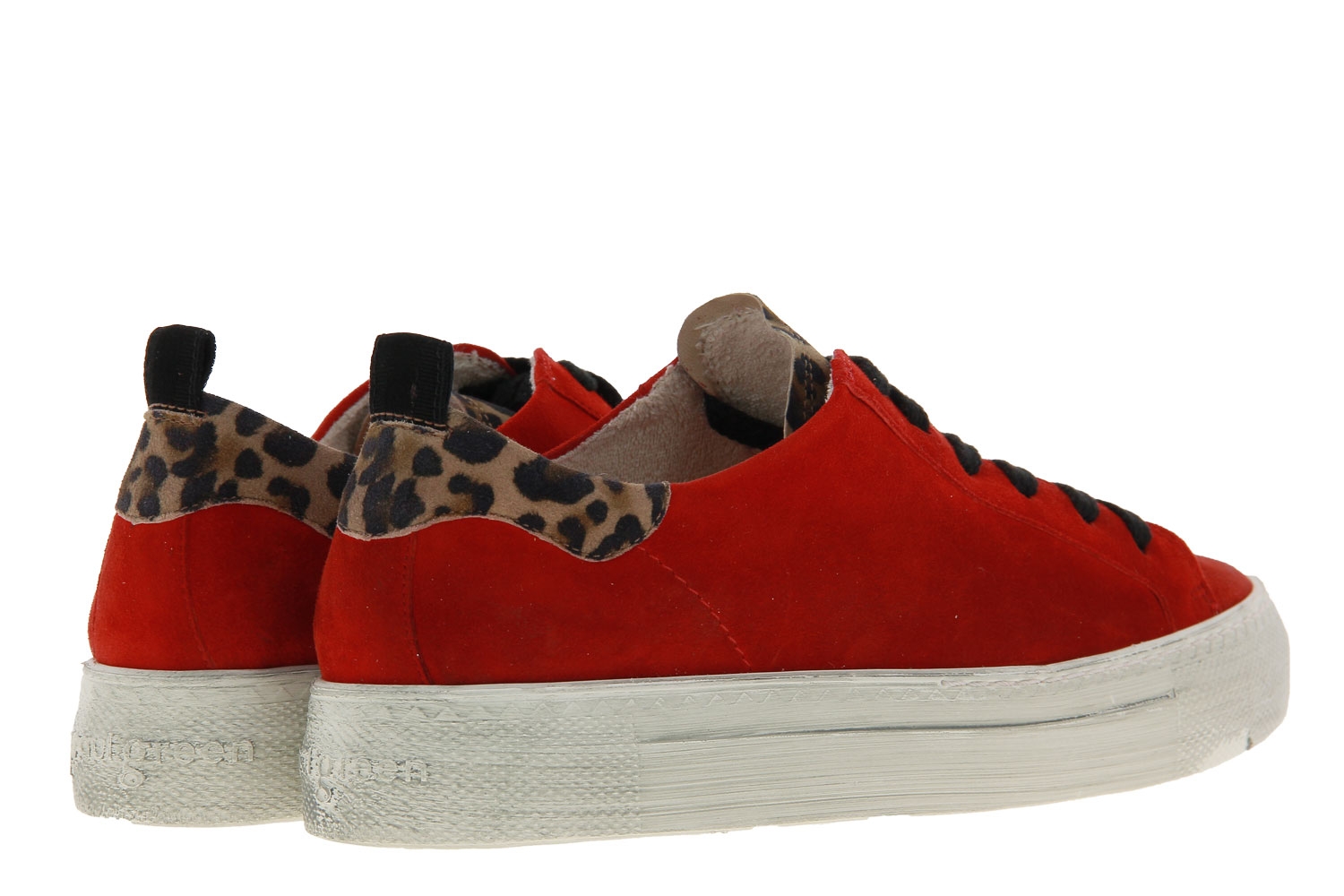 Paul Green Sneaker SAMTZIEGE LEOPARDINO RED CAMEL (37 )