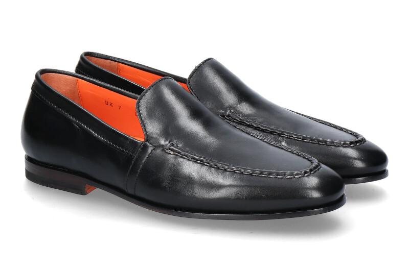 santoni-loafer-black_142000075_1