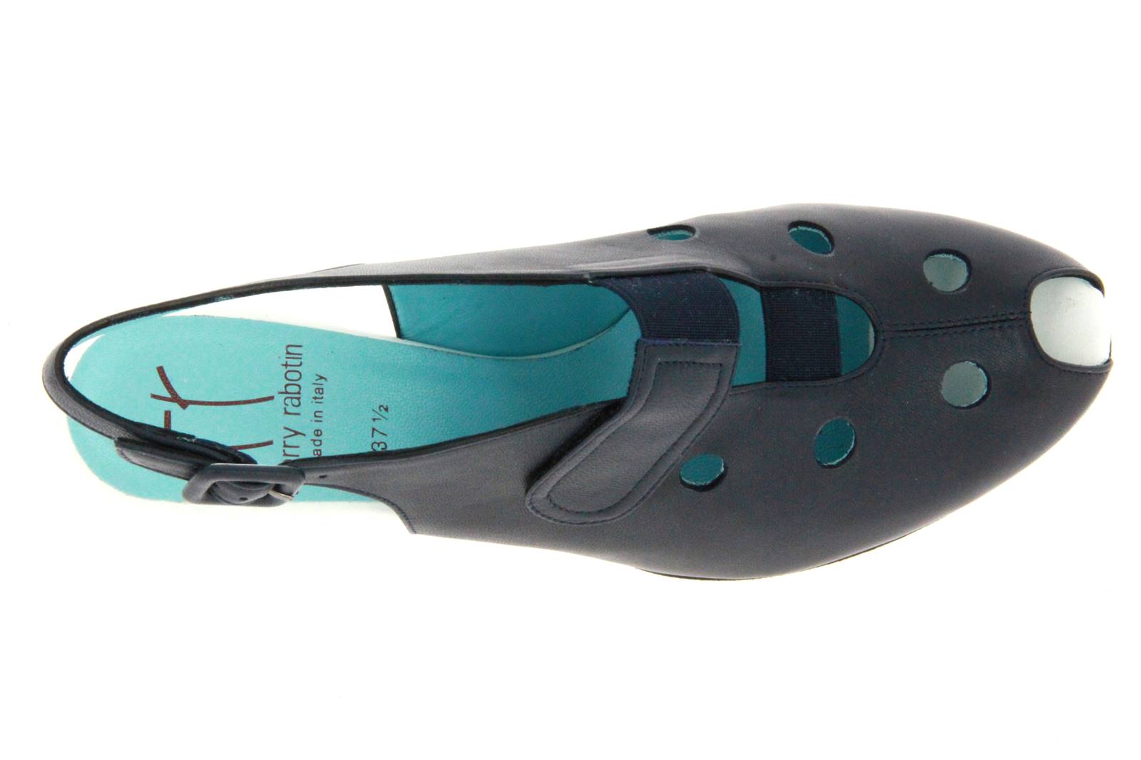 Thierry Rabotin Sandale NAPPA BLU BIANCO (39½)