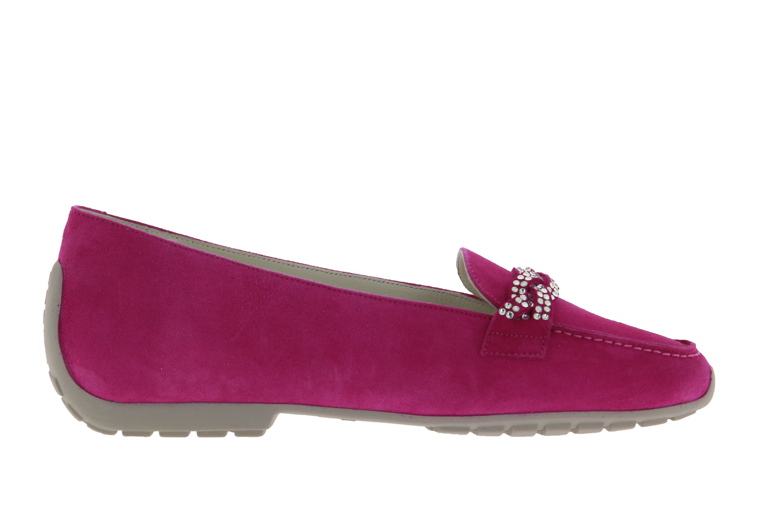 Mania Slipper CAMOSCIO MAGENTA SWAROVSKI (39½)