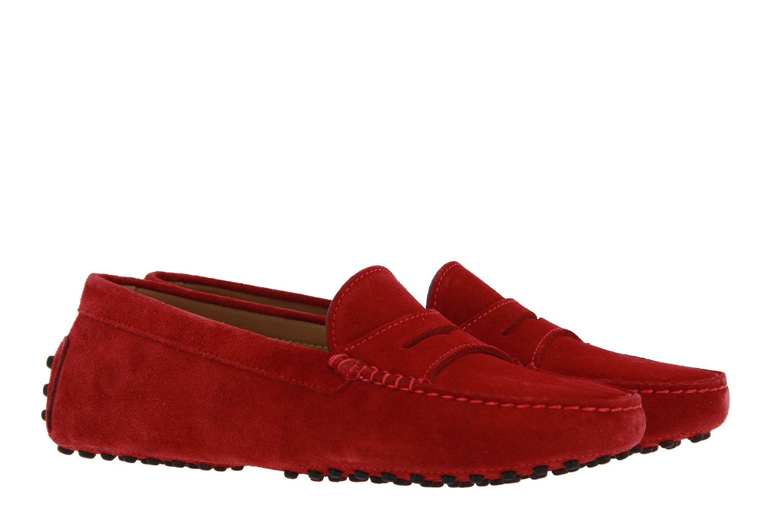 Patrizio Dolci Mokassin VELOUR ROSSO 581 (37 )