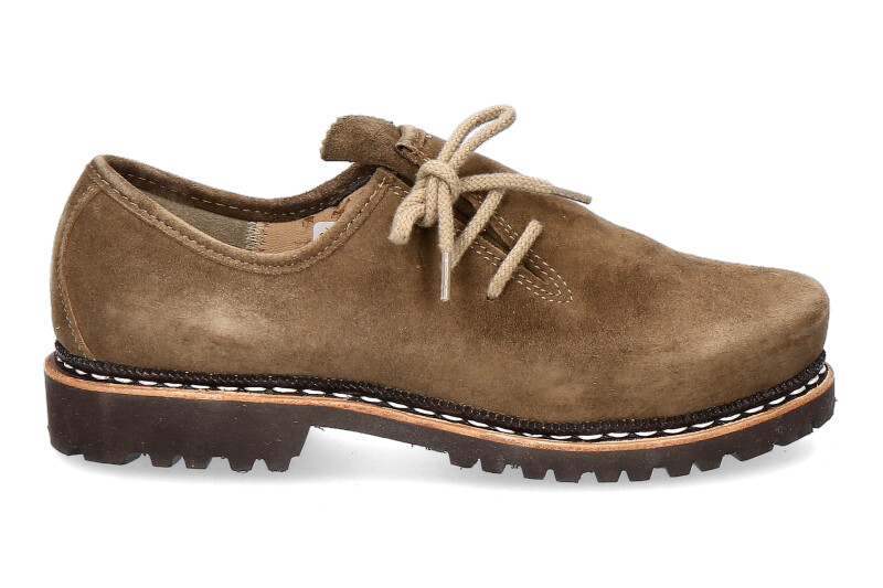 Meindl Damen- Haferlschuh PIA VELOUR TORF (42)