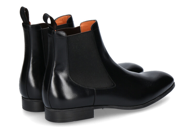 Santoni Chelsea Boot NAPPA NERO (41½)