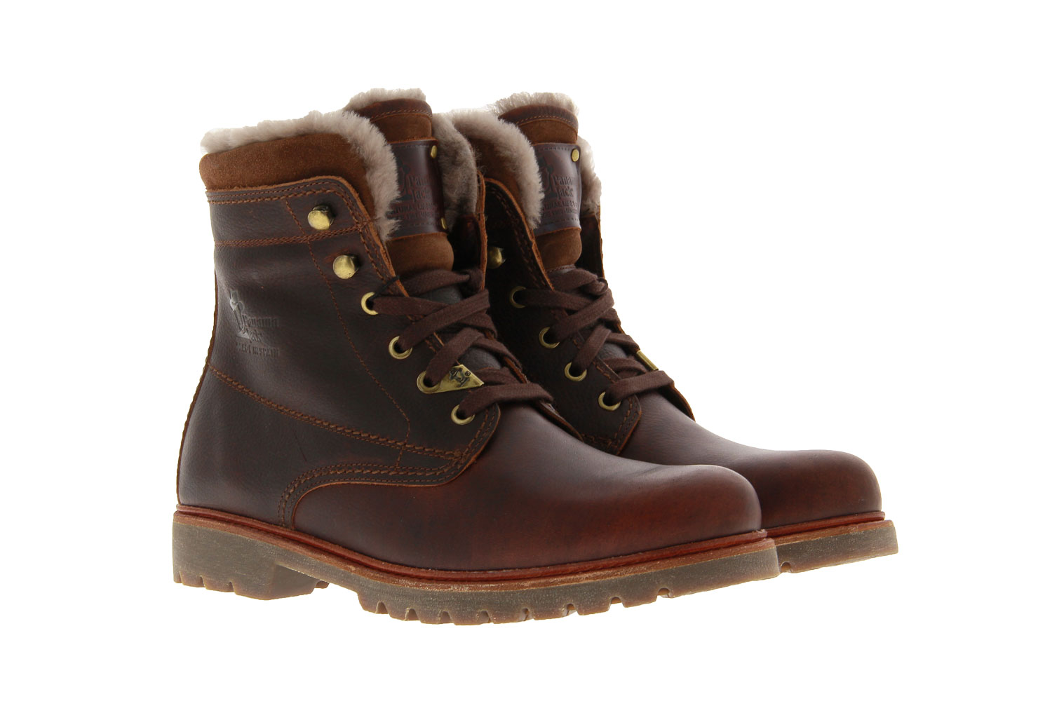 Panama Jack Boots gefüttert AVIATOR IGLOO C9 NAPA GRASS CHESTNUT (43)