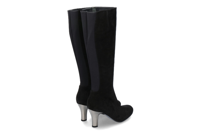 Thierry Rabotin Stiefel CAMOSCIO NERO (39)