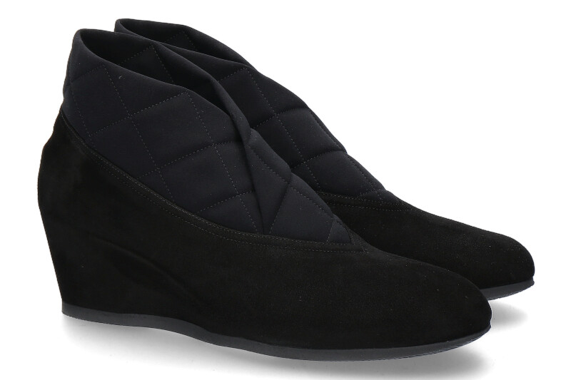 Thierry Rabotin Keilstiefelette TRILLO CAMOSCIO NERO (36½)