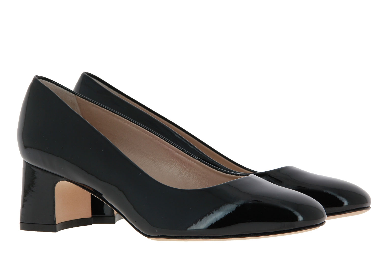 Stuart Weitzman Pumps MARY ANN 60 PATENT BLACK (40½)