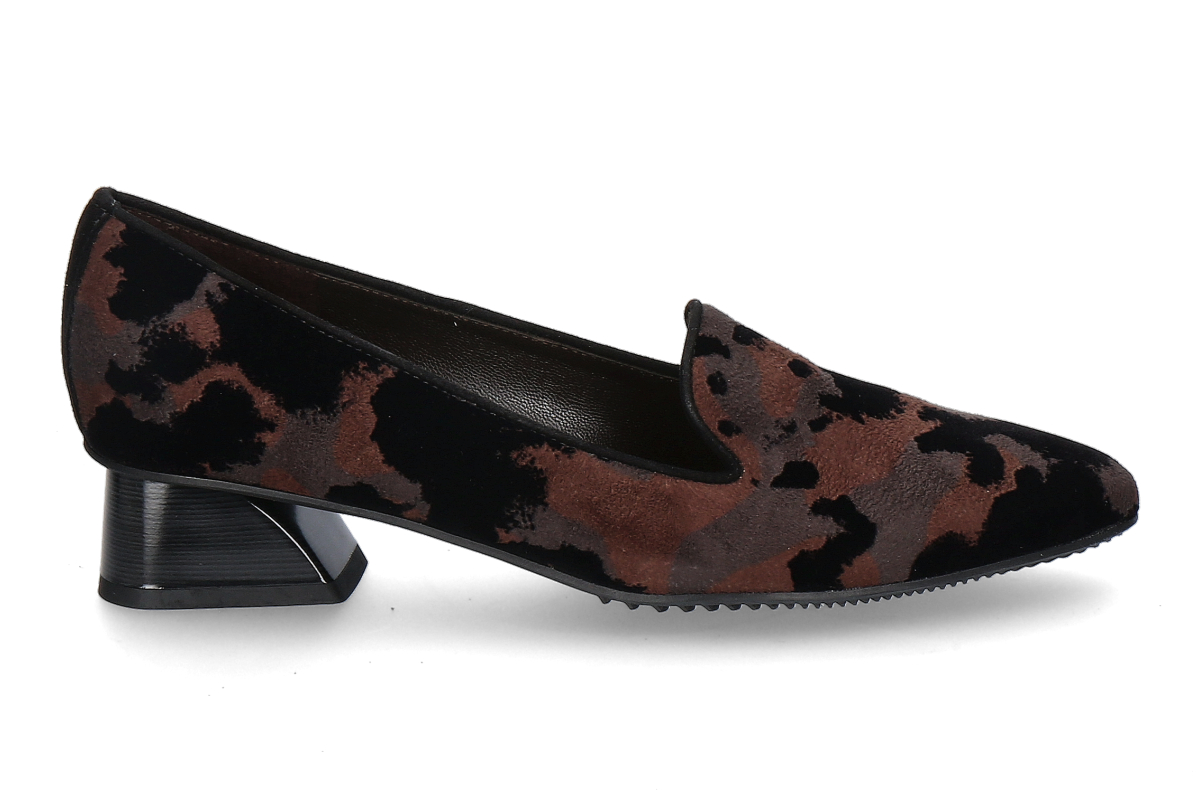 Brunate Pumps MIMETIC CAMOSCIO- schwarz/ braun