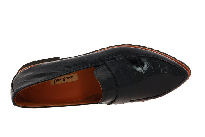 Paul Green Slipper CROCOLACK OCEAN (37½)