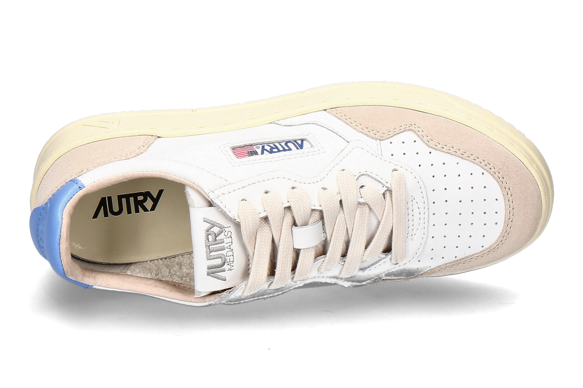 Autry Damen-Sneaker MEDALIST LEATHER SUEDE LS04- white_232900484_5