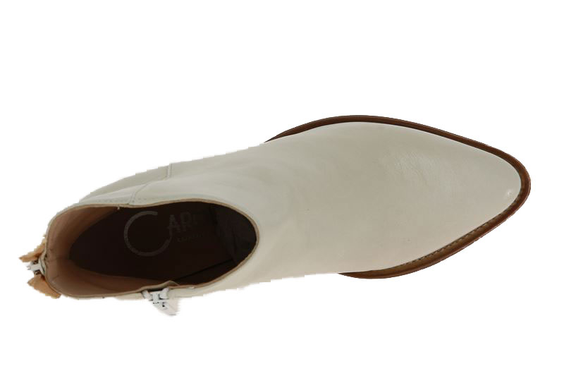Donna Carolina Stiefelette TEXAS BIANCO (37 )