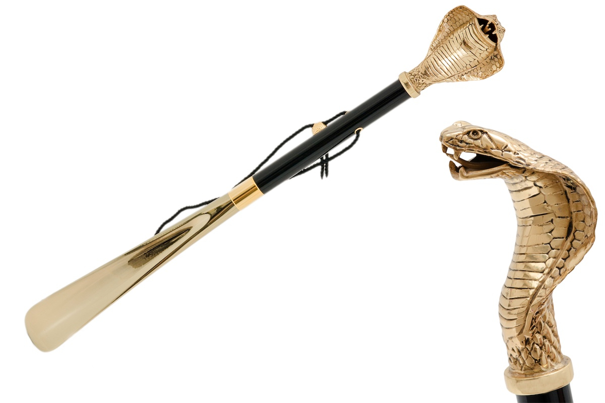 Pasotti Schuhanzieher COBRA GOLD