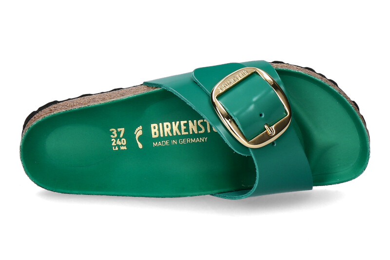 Birkenstock Pantolette MADRID SCHMAL BIG BUCKLE- digital green