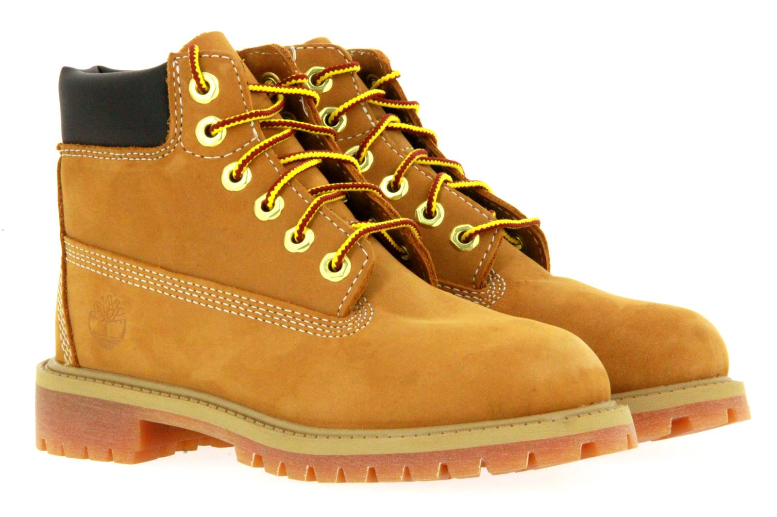 Timberland Boots JUNIOR 6 INCH PREMIUM WHEAT NUBUK YELLOW (33)